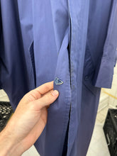 Load image into Gallery viewer, 1980s Issey Miyake Purple Polyurethane Coated Cotton Squid Coat - Size M