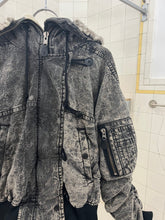 Load image into Gallery viewer, 2010s Bernhard Willhelm Acid Washed N2B with Elastic Sleeves and Back Yoke Detailing - Size S