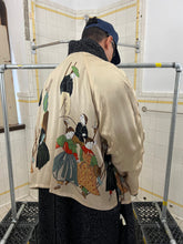 Load image into Gallery viewer, aw1995 Yohji Yamamoto Rokumeikan "Deer Cry Pavilion" Lined Reversible Knitted Robe Overcoat - Size OS