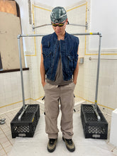 Load image into Gallery viewer, 1980s Katharine Hamnett Denim Cargo Vest - Size L