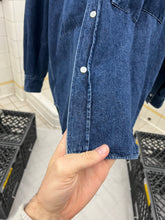 Load image into Gallery viewer, 1980s Katharine Hamnett Multi Pocket Denim Shirt - Size L