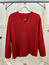 Load image into Gallery viewer, 1980s Issey Miyake Multi-Gauge V-Neck Sweater - Size M
