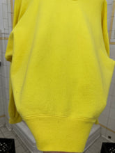 Load image into Gallery viewer, 1980s Katharine Hamnett Oversized Fleece Polo with Batwing Sleeves - Size M