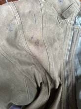 Load image into Gallery viewer, 1980s Marithe Francois Girbaud x Compagnie Des Montagnes &amp; Des Forets Brown Leather Biker Jacket - Size L