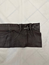 Load image into Gallery viewer, 1980s Issey Miyake Leather Waist Sash - Size OS