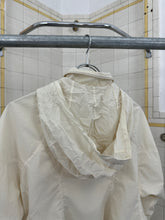 Load image into Gallery viewer, 2000s Issey Miyake Off-white Translucent Cropped Technical Jacket with Packable Hood - Size M