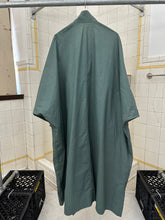 Load image into Gallery viewer, 1980s Issey Miyake Aqua Polyurethane Coated Cotton Squid Coat - Size M/L