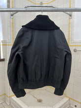 Load image into Gallery viewer, 2000s Bernhard Willhelm Ribbed Neck Gaiter Collar Bomber - Size L