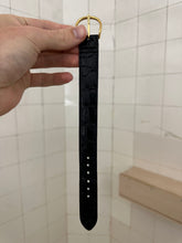 Load image into Gallery viewer, 1980s Vintage Tokio Kumagai Leather Belt Wrist Watch - Size OS