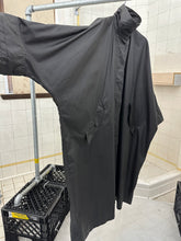 Load image into Gallery viewer, 1980s Issey Miyake Dark Brown Polyurethane Coated Cotton Squid Coat - Size S