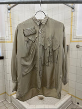 Load image into Gallery viewer, 1980s Katharine Hamnett Silk Multi-Pocket Cargo Shirt - Size M