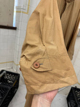 Load image into Gallery viewer, 1980s Issey Miyake Tan Polyurethane Coated Cotton Squid Coat - Size M/L
