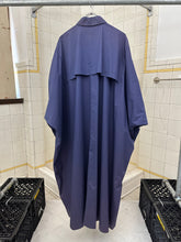 Load image into Gallery viewer, 1980s Issey Miyake Purple Polyurethane Coated Cotton Squid Coat - Size M