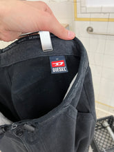 Load image into Gallery viewer, 1990s Diesel Heavyweight Paneled Trousers with Drawcord Waist - Size L