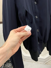 Load image into Gallery viewer, ss1993 Yohji Yamamoto Reversible Blouson with Yellow Lining and Embroidery - Size M