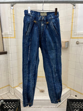 Load image into Gallery viewer, 1980s Marithe Francois Girbaud x Closed Paneled Denim Pants with Waist Cinches - Size S