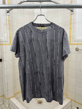 Load image into Gallery viewer, 1990s World Wide Web Striped Tee - Size M