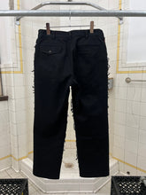 Load image into Gallery viewer, 2000s Comme des Garcons Homme Twill Trousers with Mesh Side Seam Panels - Size M