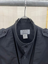 Load image into Gallery viewer, 1980s Marithe Francois Girbaud Black Pleated Shoulder Detail and Massive Front Gusset Pockets - Size M