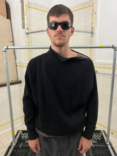 Load image into Gallery viewer, 1980s Marithe Francois Girbaud x Maillaparty Shoulder &amp; Hem Zip Sweater - Size L