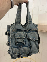 Load image into Gallery viewer, 2004 Junya Watanabe Multi-Pocket Denim Tote Bag - Size OS