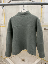 Load image into Gallery viewer, 1990s World Wide Web Mint Woolen Mock Neck Sweater - Size S