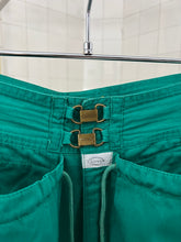 Load image into Gallery viewer, 1980s Marithe Francois Girbaud x Closed Emerald Green Double Waistband Trousers with Drawstrings - Size M