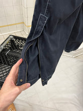 Load image into Gallery viewer, ss2007 Issey Miyake Washed Dark Blue Cargos with Contrast Stitching - Size M