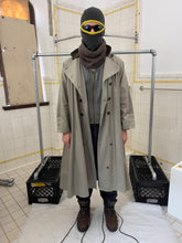 Load image into Gallery viewer, 1980s Katharine Hamnett Padded Iridescent Double Breasted Trench Coat - Size M