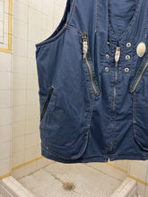 Load image into Gallery viewer, 1980s Diesel Blue Cargo Life Vest - Size XL