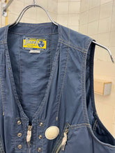 Load image into Gallery viewer, 1980s Diesel Blue Cargo Life Vest - Size XL