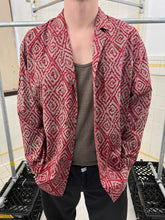 Load image into Gallery viewer, 1980s Issey Miyake Lapel Collared Shirt with Spiral Snake Graphic - Size M