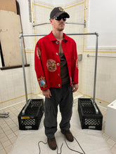 Load image into Gallery viewer, ss1996 Yohji Yamamoto Floral Red Work Jacket - Size M