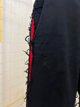 Load image into Gallery viewer, 2000s Comme des Garcons Homme Twill Trousers with Mesh Side Seam Panels - Size M