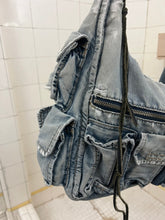 Load image into Gallery viewer, 2004 Junya Watanabe Multi-Pocket Denim Saddle Bag - Size OS