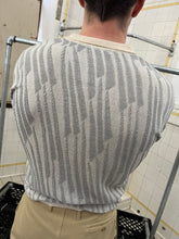 Load image into Gallery viewer, 1980s Issey Miyake Multi-Gauge Knit Polo - Size M