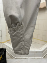 Load image into Gallery viewer, 1980s Marithe Francois Girbaud Light Khaki Pleated Trousers with Ankle Pockets - Size S