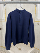 Load image into Gallery viewer, 1990s Issey Miyake Quarter Button Sweater with Twill Trim - Size M