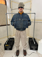 Load image into Gallery viewer, 1980s Katharine Hamnett Padded Denim Cargo Jacket - Size OS