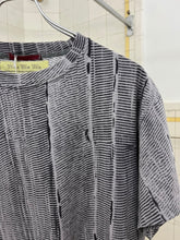 Load image into Gallery viewer, 1990s World Wide Web Striped Tee - Size M