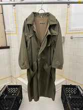 Load image into Gallery viewer, 1980s Marithe Francois Girbaud x Closed Trench Coat with Double Neck Closure - Size M