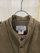Load image into Gallery viewer, 1980s Marithe Francois Girbaud Dark Khaki Pleated Shoulder Detail and Massive Front Gusset Pockets - Size L