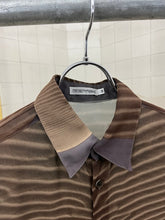 Load image into Gallery viewer, 1990s Armani Graphic Sheer Shirt - Size M
