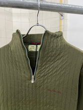 Load image into Gallery viewer, aw1997 World Wide Web Military Green Quarter Zip Sweatshirt - Size M