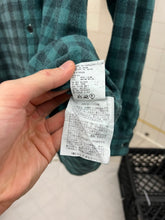Load image into Gallery viewer, 2000 Comme des Garcons Homme Split Plaid Flannel Shirt - Size M