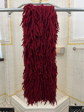 Load image into Gallery viewer, aw2002 Issey Miyake Oversized Red Twisted Wool Scarf - Size OS
