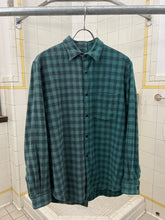 Load image into Gallery viewer, 2000 Comme des Garcons Homme Split Plaid Flannel Shirt - Size M