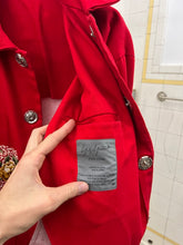 Load image into Gallery viewer, ss1996 Yohji Yamamoto Floral Red Work Jacket - Size M