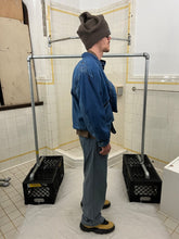 Load image into Gallery viewer, 1980s Marithe Francois Girbaud x Closed Blue Faux Layered Padded Military Bomber - Size L