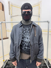 Load image into Gallery viewer, 1990s World Wide Web Chainmail Aviator Bomber Jacket - Size XL